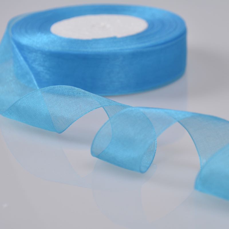 Wholesale Solid  100% Nylon Sheer Ribbon Organza