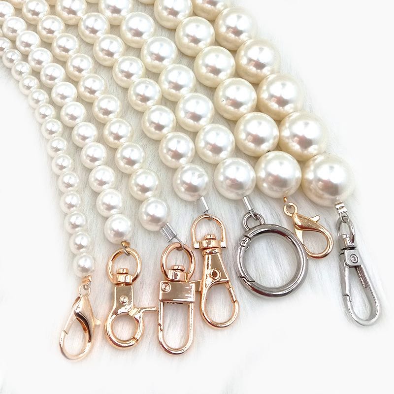 Pearl beads Chain with Metal hook